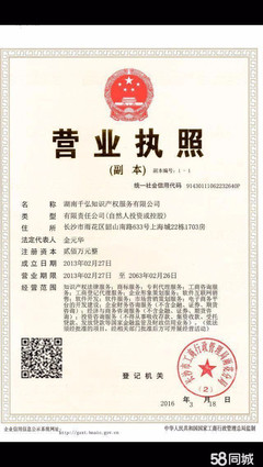 长沙申请专利需要的费用明细