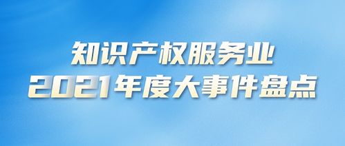 一文了解 知识产权服务业2021年度大事件