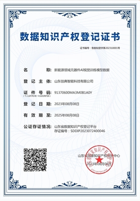 山东省颁发首批数据知识产权登记证书，开启数据要素市场化新篇章